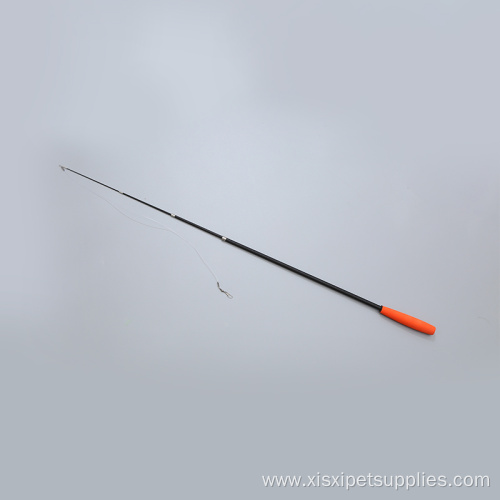 Four-section telescopic feather replacement cat teaser set